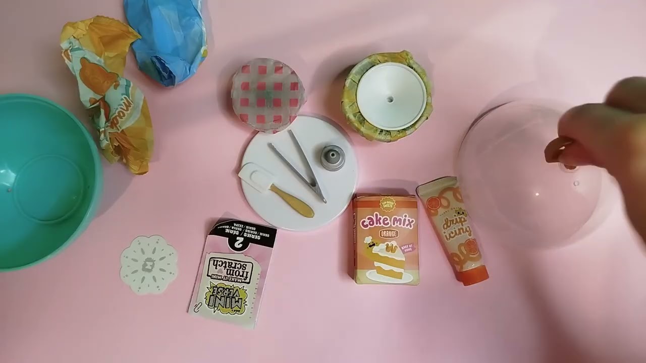 Unboxing MiniVerse From Scratch 🐯 | Tiger Cake Is Too Cute!