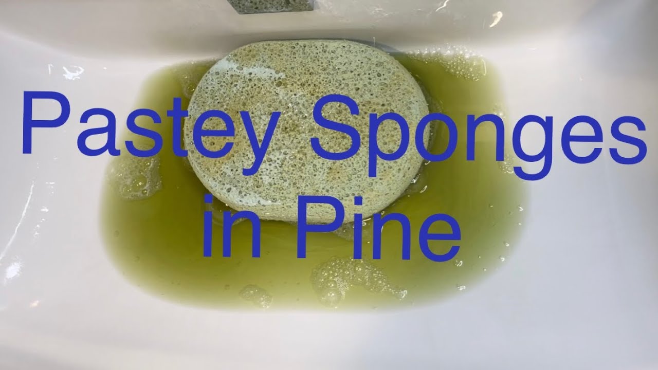 ASMR Soapy Sponge Squeezing: Paste “Rinsing”