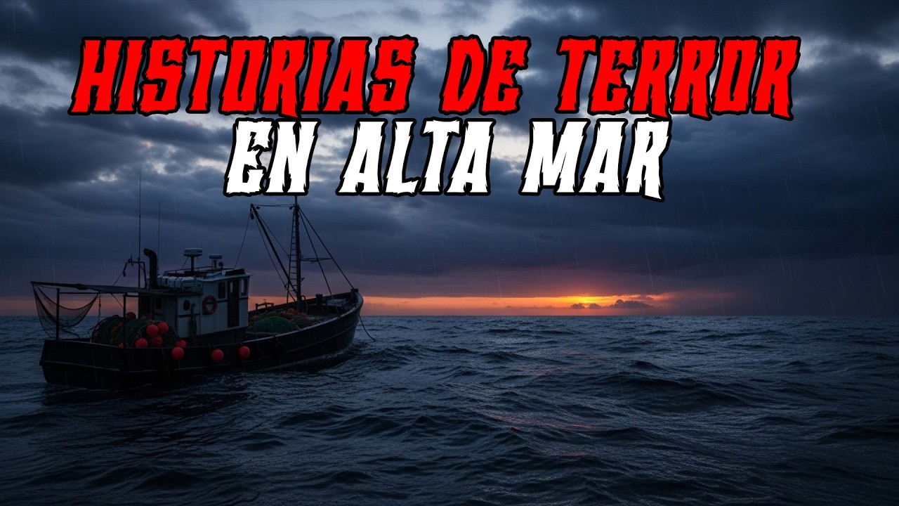 3 Historias REALES de TERROR en ALTA MAR que NO te Dejarán Dormir