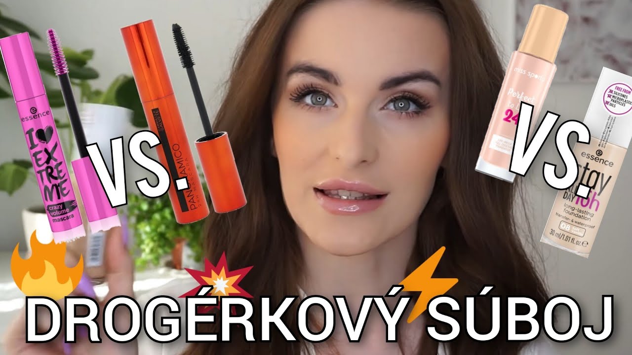 POROVNÁVAM DROGÉRKOVÉ NOVINKY, ESSENCE, MISS SPORTY, GABRIELA SALVETE / RÝCHLE KAŽDODENNÉ LÍČENIE