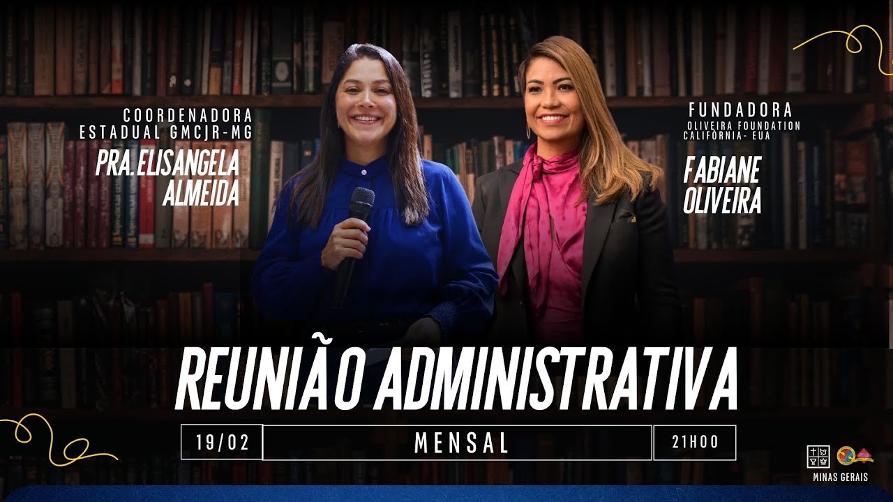 REUNIÃO ADMINISTRATIVA COORDENADORIA ESTADUAL DE CRIANÇAS E JUNIORES-MG