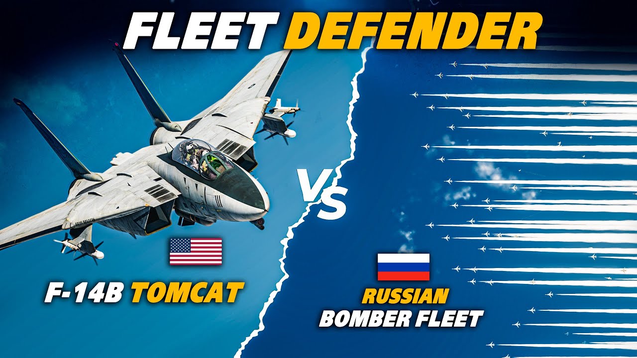 Сможет ли F-14B Tomcat всё ещё защищать флот? Слишком рано снимают с вооружения? | Цифровой боево...