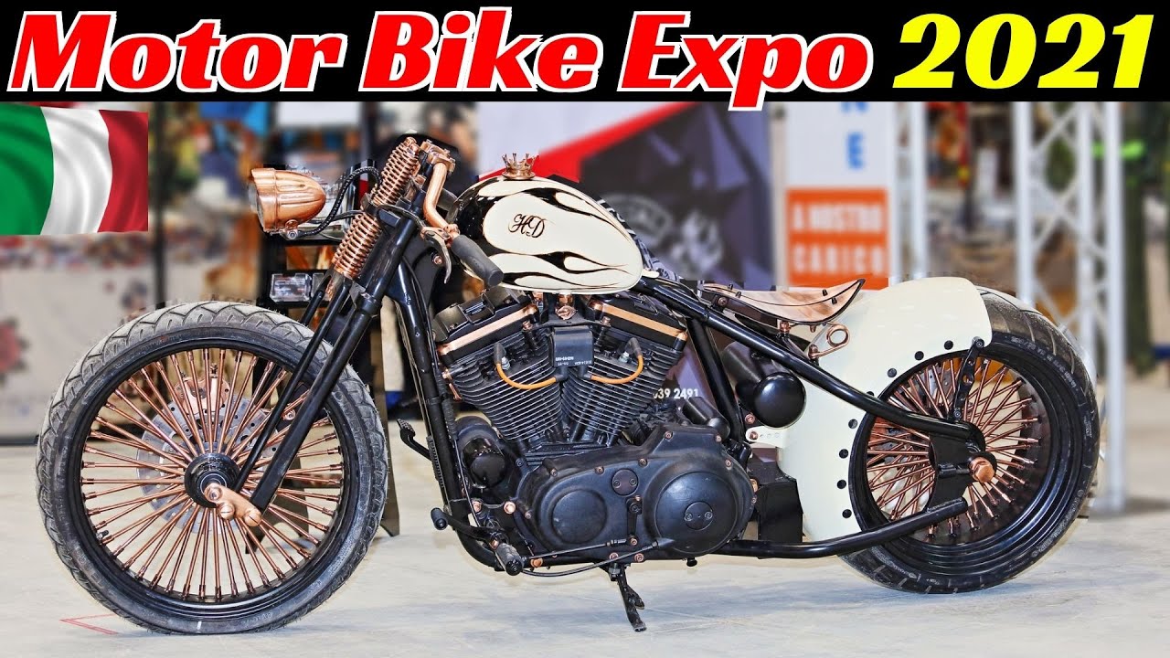 Motor Bike Expo 2021 [MBE] Highlights - Verona, Italy - Customs, Choppers, Caf&egrave;-Racers & More!