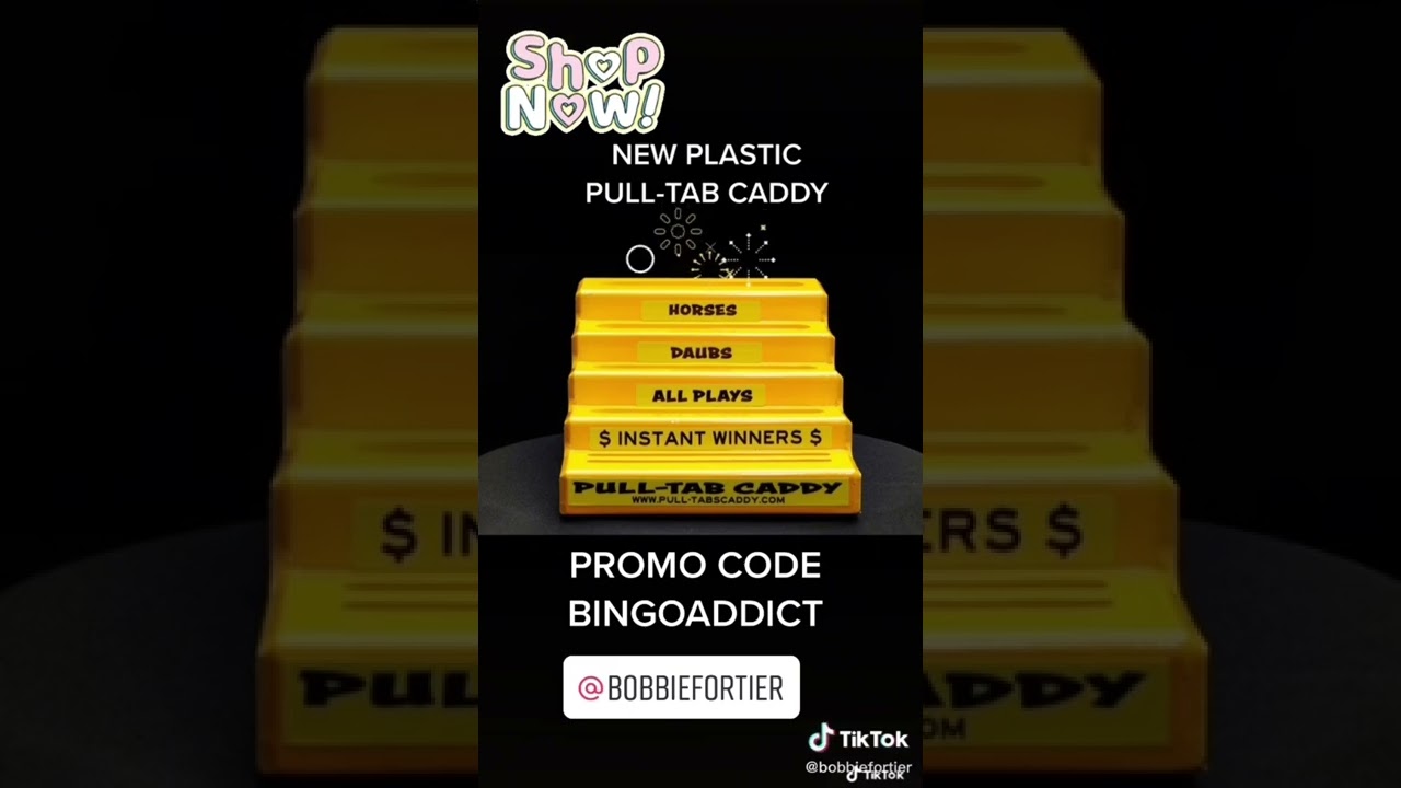 Get yours now! Use Promo Code: Bingo Addict   