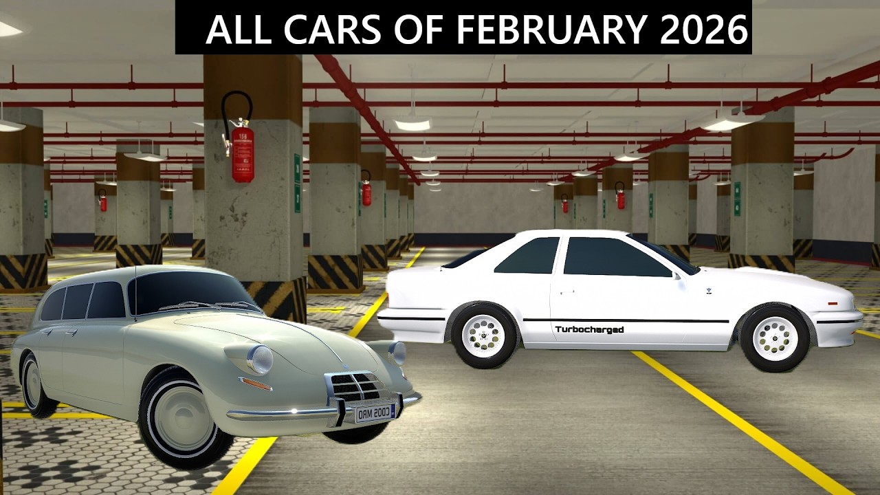ALL CARS OF FEBRUARY 2026-Automation The Car Company Tycoon Game