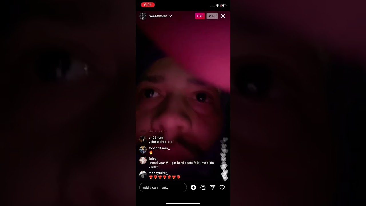 Veeze unreleased 🔥 ig live