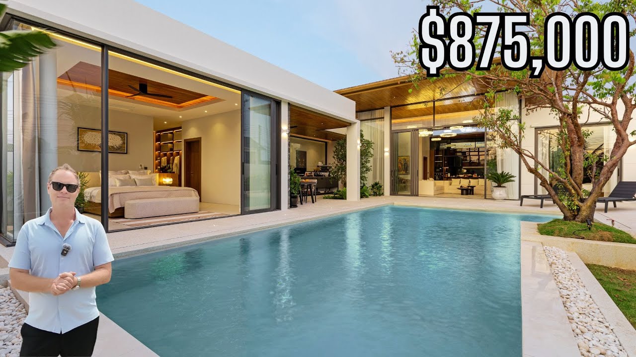 Touring A Brand New Luxury Villa In Phuket's Most Desirable Neighborhood - Mouana Cherngtalay