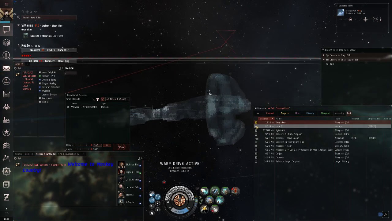Eve Online How to Cloaky Travel through Nullsec