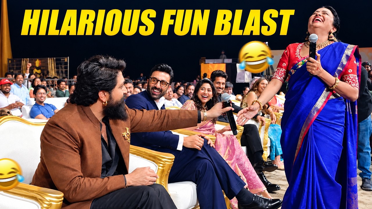 Suma Hilarious Fun with Ranbir Kapoor, Yash & Sai Pallavi | World of Ramayana Pre-Release Event