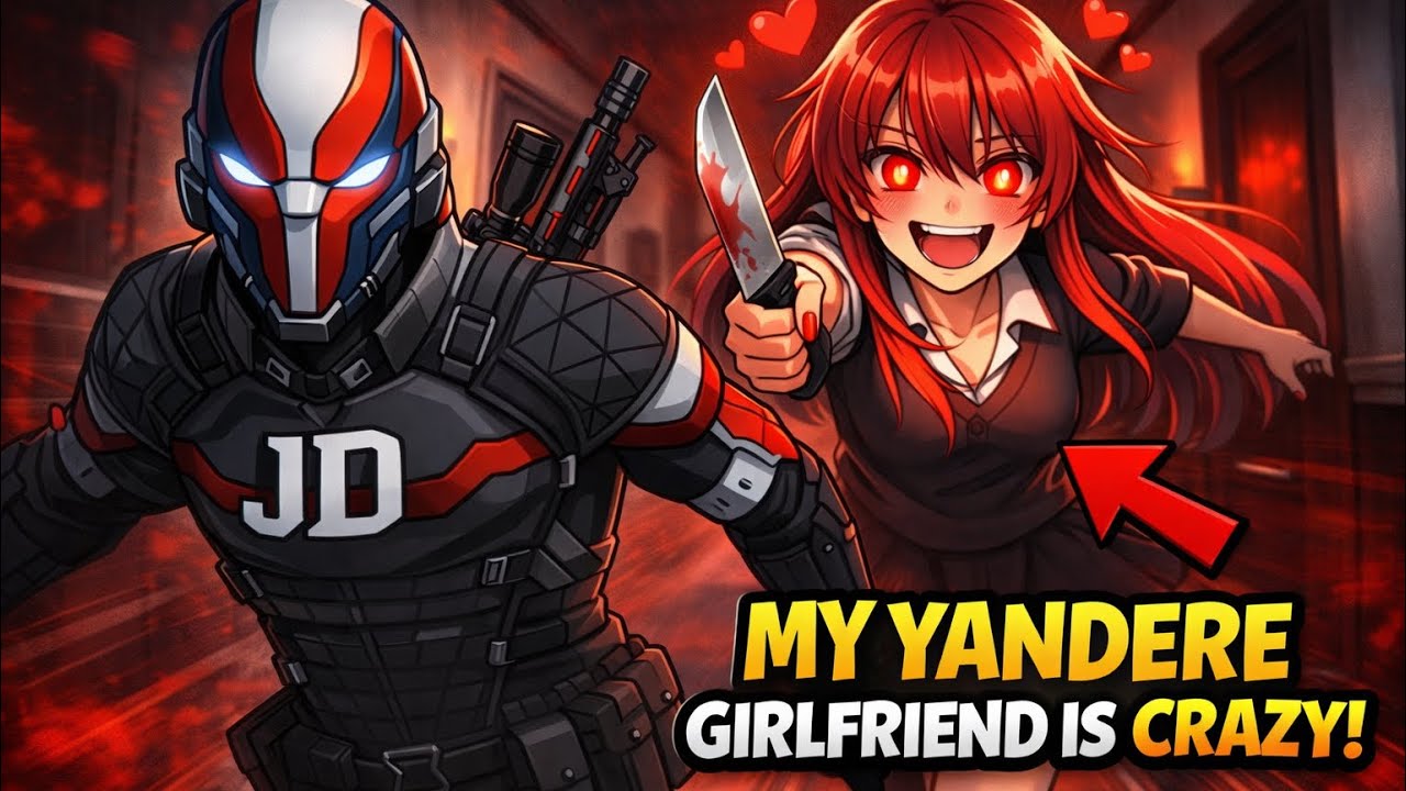 This anime girlfriend is CRAZY... 😳🔪 | Escape from Yandere (Funny Moments)