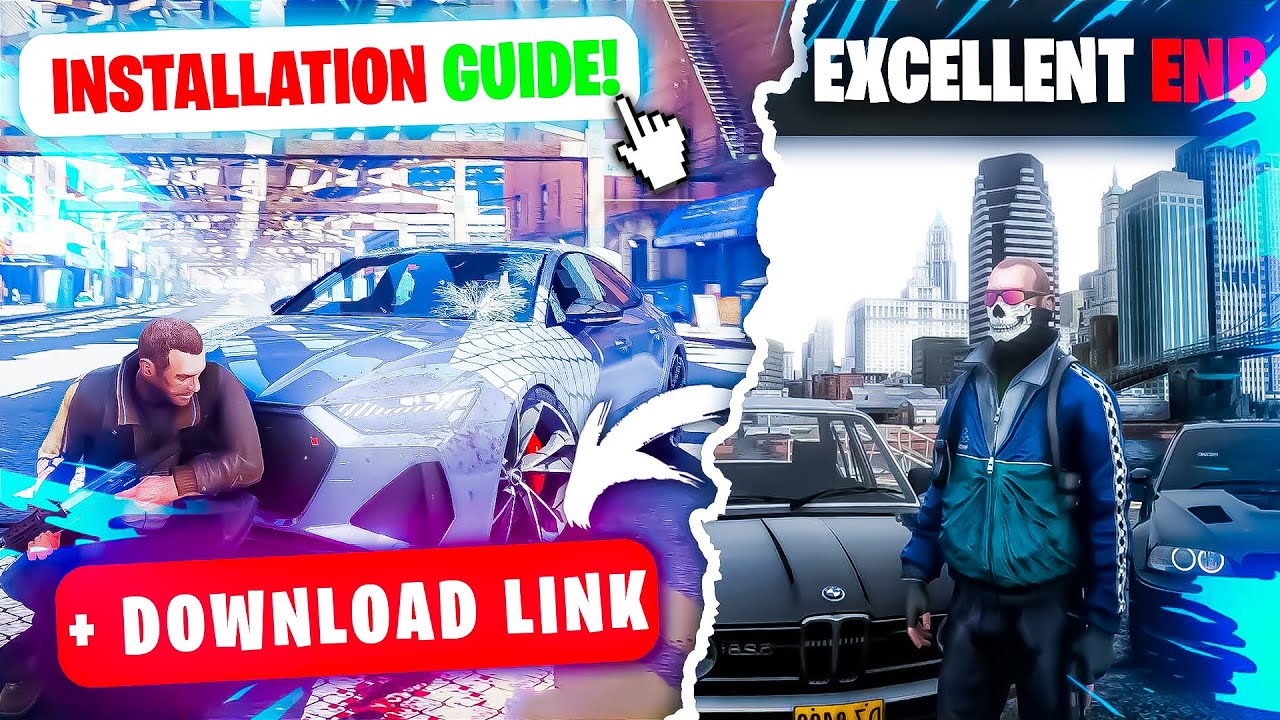 🔥How To Install Excellent ENB Graphics Mod In GTA 4 ✅| Remaster GTA IV (Low End PC)