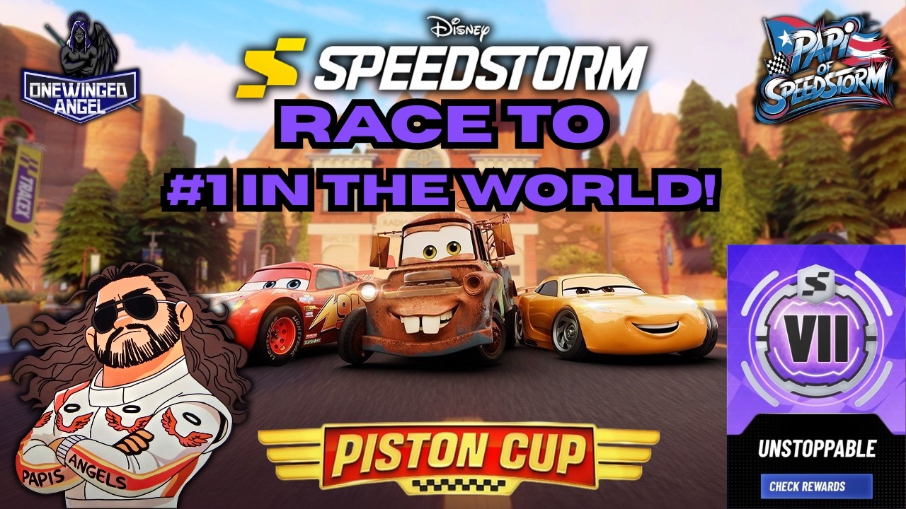 18+ Papi presents Disney Speedstorm Ranked | Race to #1 in Ranked | Can Papi Complete the Trifecta?