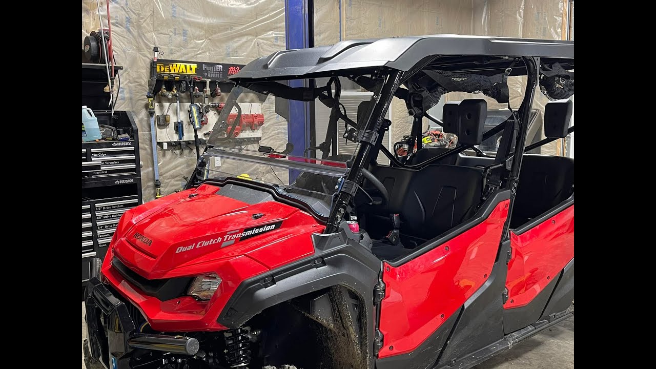 Honda pioneer 1000 turn signal / street legal kit install..