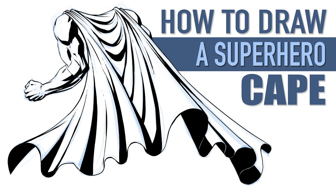 How to Draw a Superhero Cape