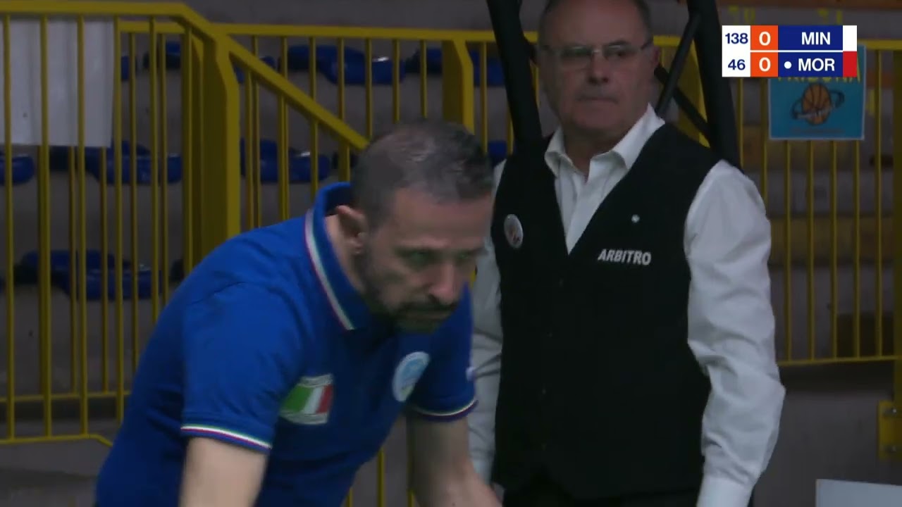 Iuri Minoccheri VS Denis Morini 3° Tappa Campionato Italiano Master Goriziana - Semifinale