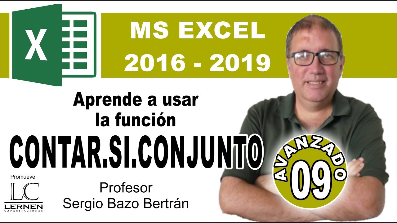 Curso GRATUITO de EXCEL AVANZADO | Parte 09 | Función CONTAR.SI.CONJUNTO