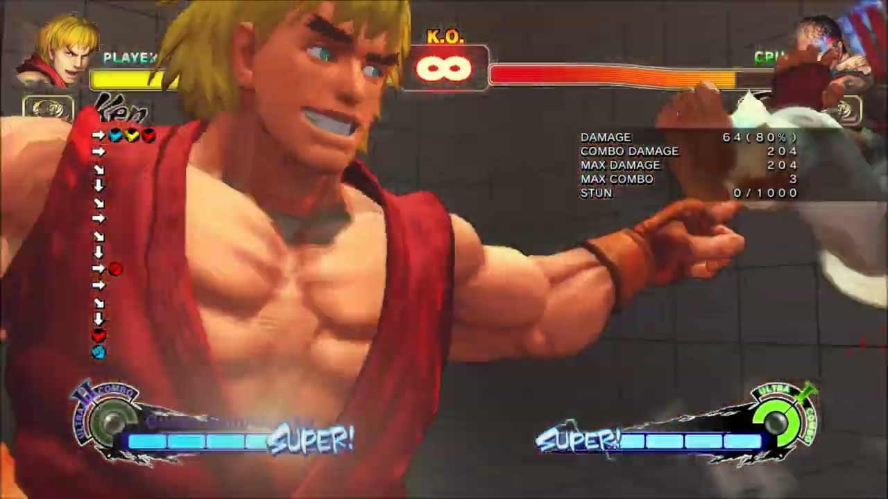 SF4 Omega вкратце — Кен