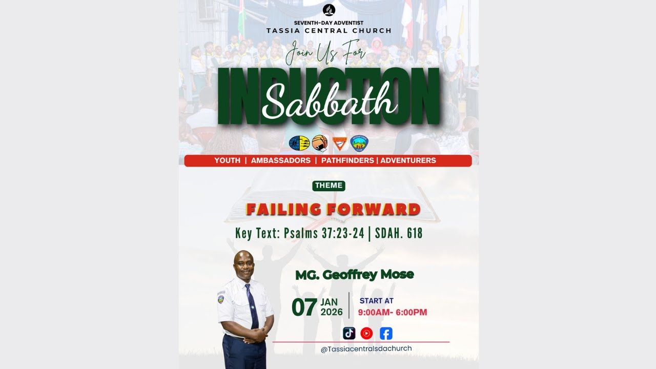 INDUCTION SABBATH | FAILING FORWARD AFTERNOON