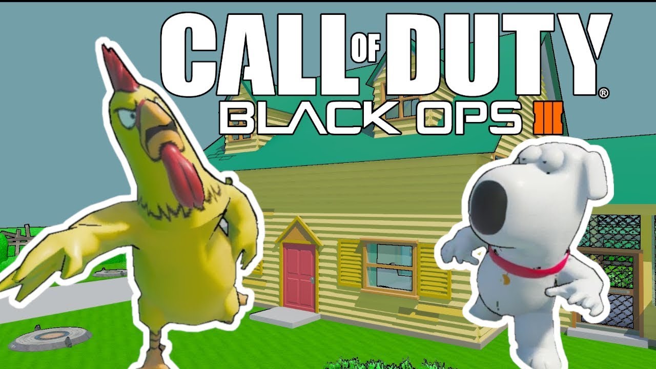 CUSTOMS ZOMBIES INTERACTIVE BO3-TOWN REIMAGINED