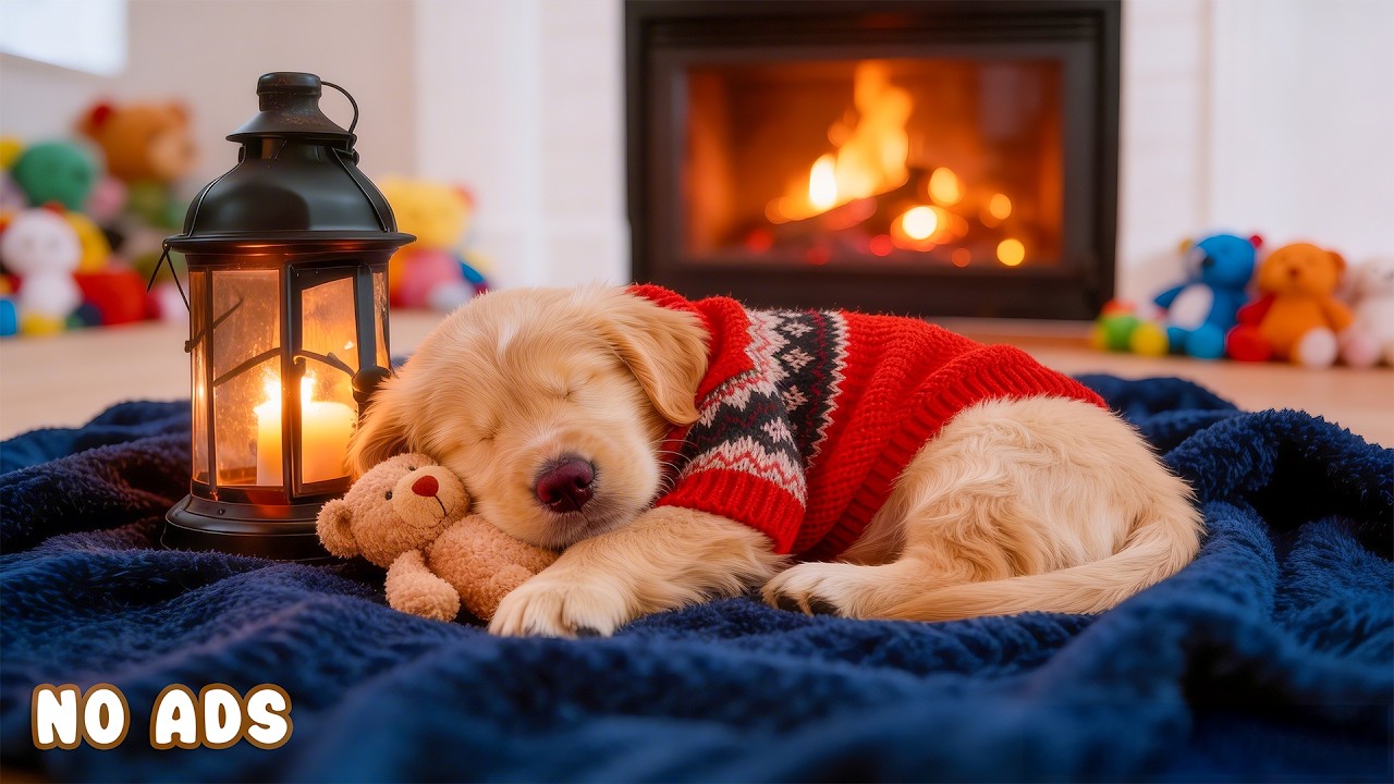 12 часов музыки для собак 🐶✨ Спокойное ночное пианино для щенков | Сон без стресса 🌙 Без рекламы