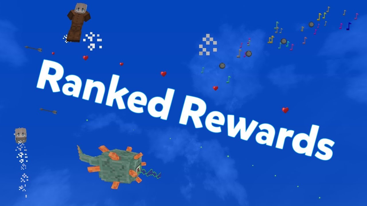 Showcasing All The Ranked Skywars Rewards