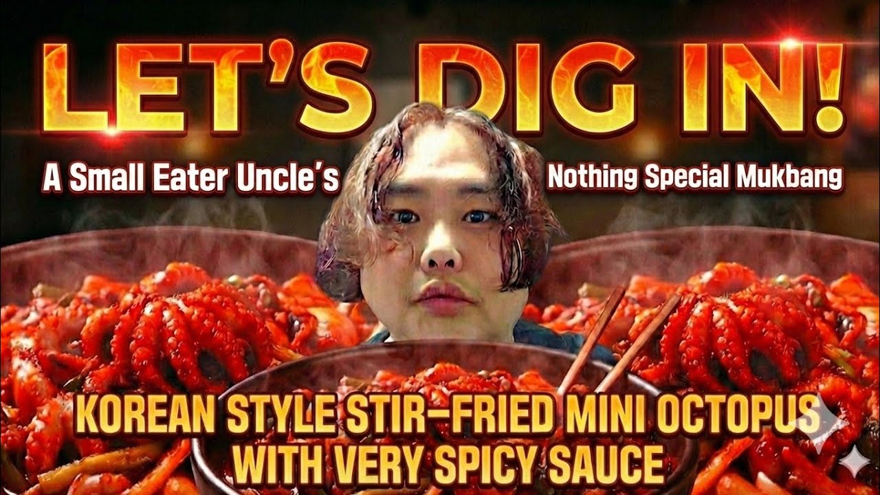 [일로의 야먹시리즈 6탄] 매워죽는 쭈꾸미 볶음, 야무지게 먹어보자!Eating Show of Stir-fried Mini Octopus with a Very Spicy Sauce