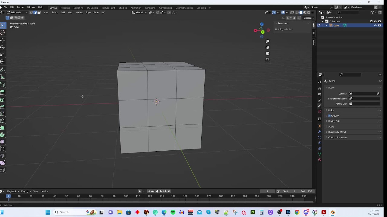 Intro to Blender for Second Life - Part 1