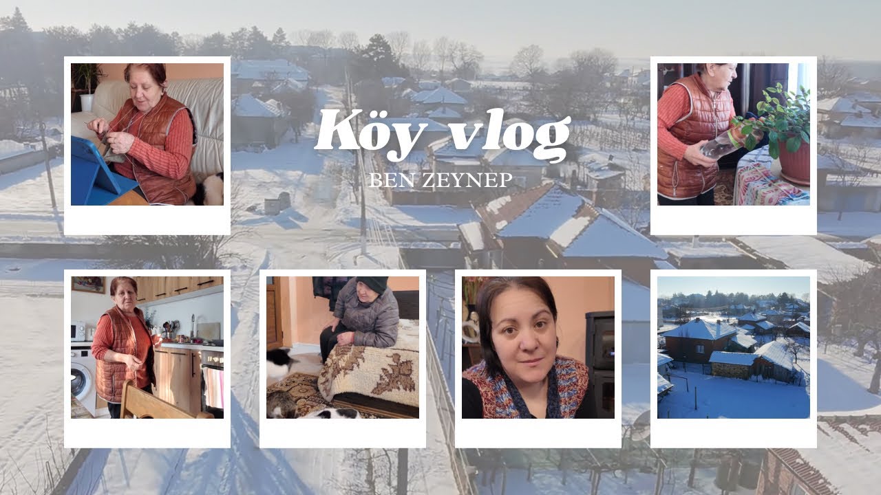 Bulgaristan’da hayat | Sabah rutini….Minik köy turu #bulgaristanvlog 