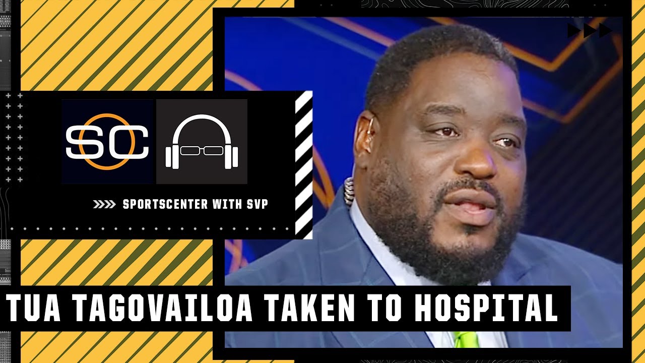 Damien Woody shaken by Tua Tagovailoa's 'scary' head injury | SC with SVP