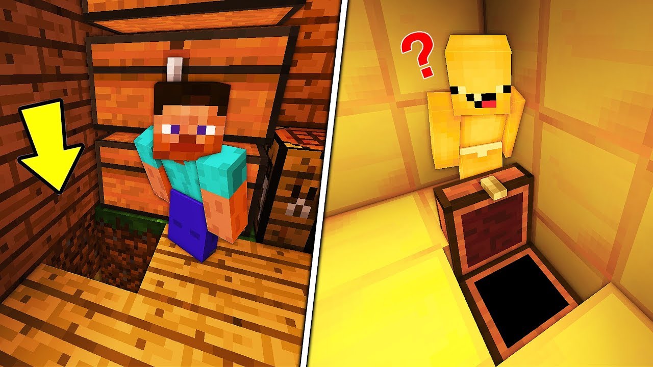 FAKİR SAKAR BEBEĞİN GİZLİ GEÇİTİNİ BULDU !! 😱 - Minecraft