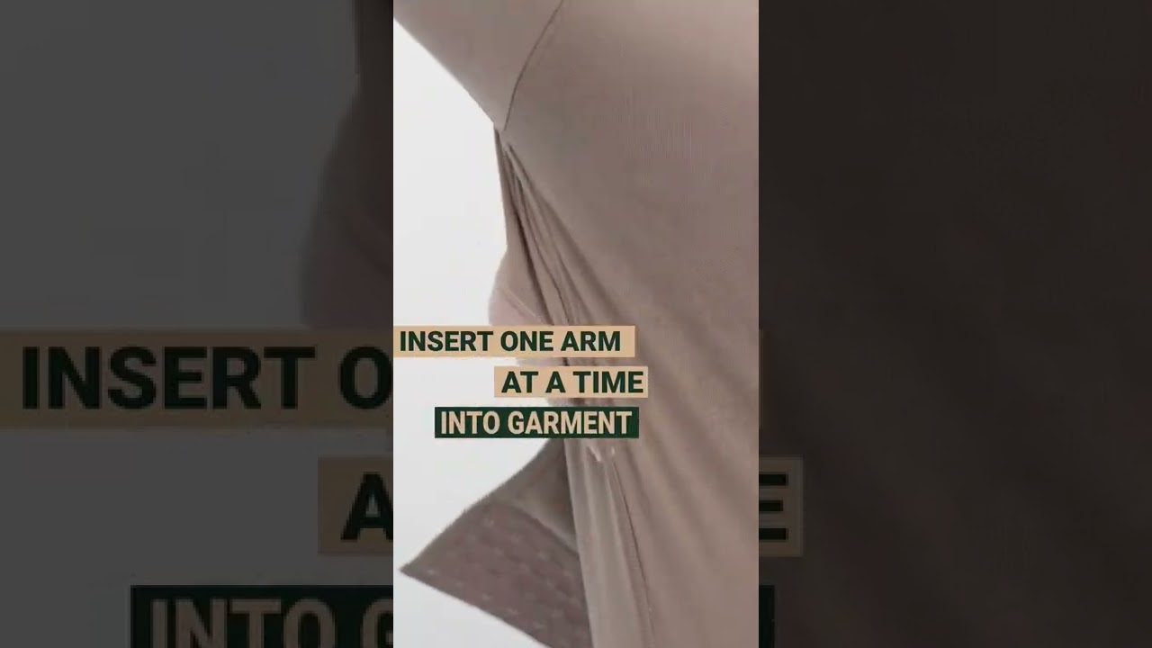 How to Put on Your Ogee Faja #faja #colombianfajas #compressiongarments