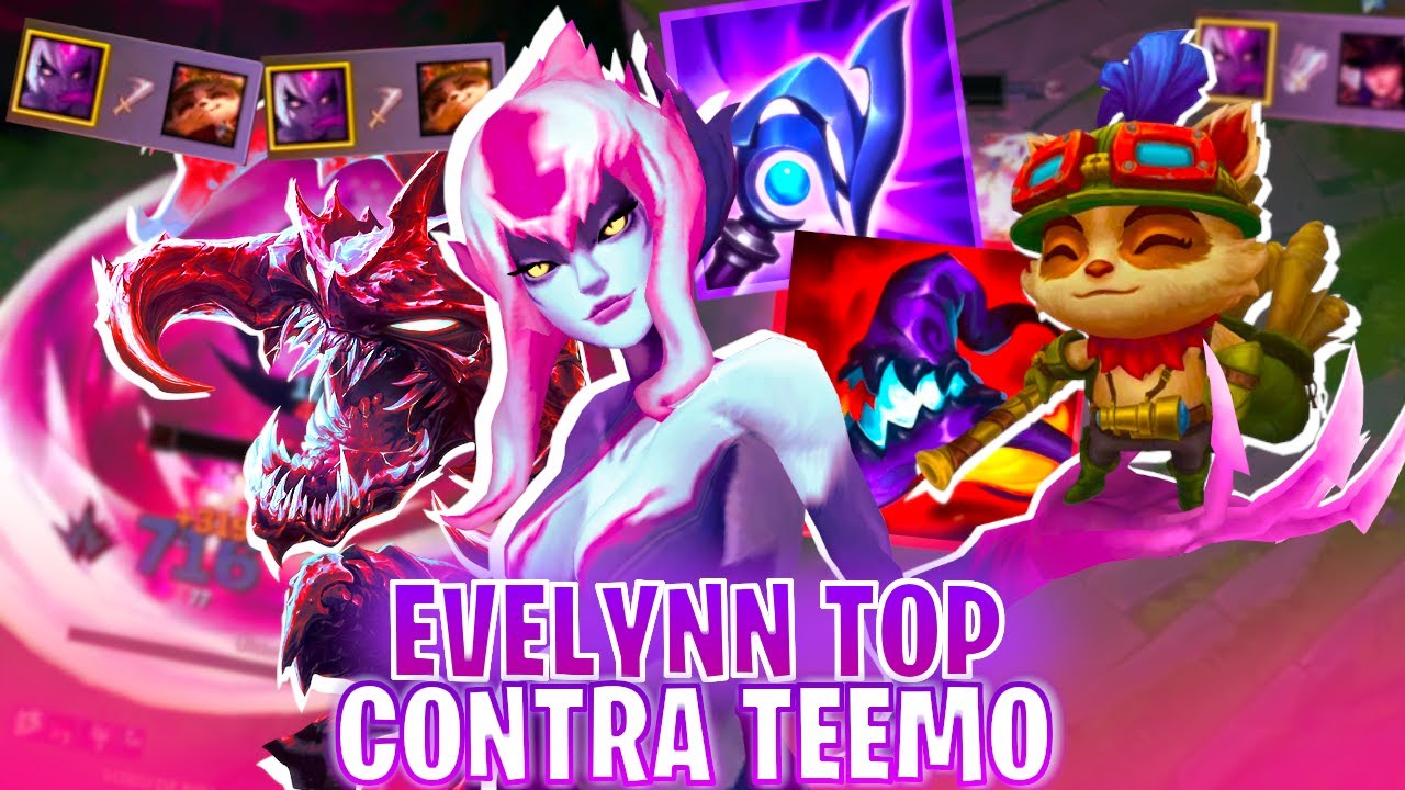 EVELYNN TOP VS TEEMO... PORÉM A PARTIDA NÃO FOI COMO O ESPERADO... (ganhei???)