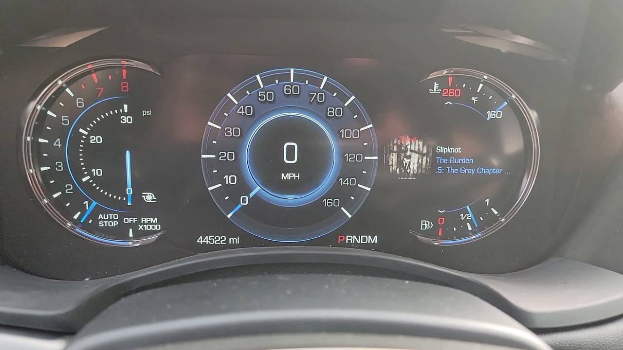 Quick run through of features on my Cadillac CTS digital cluster, retrofitted in my Cadillac ATS