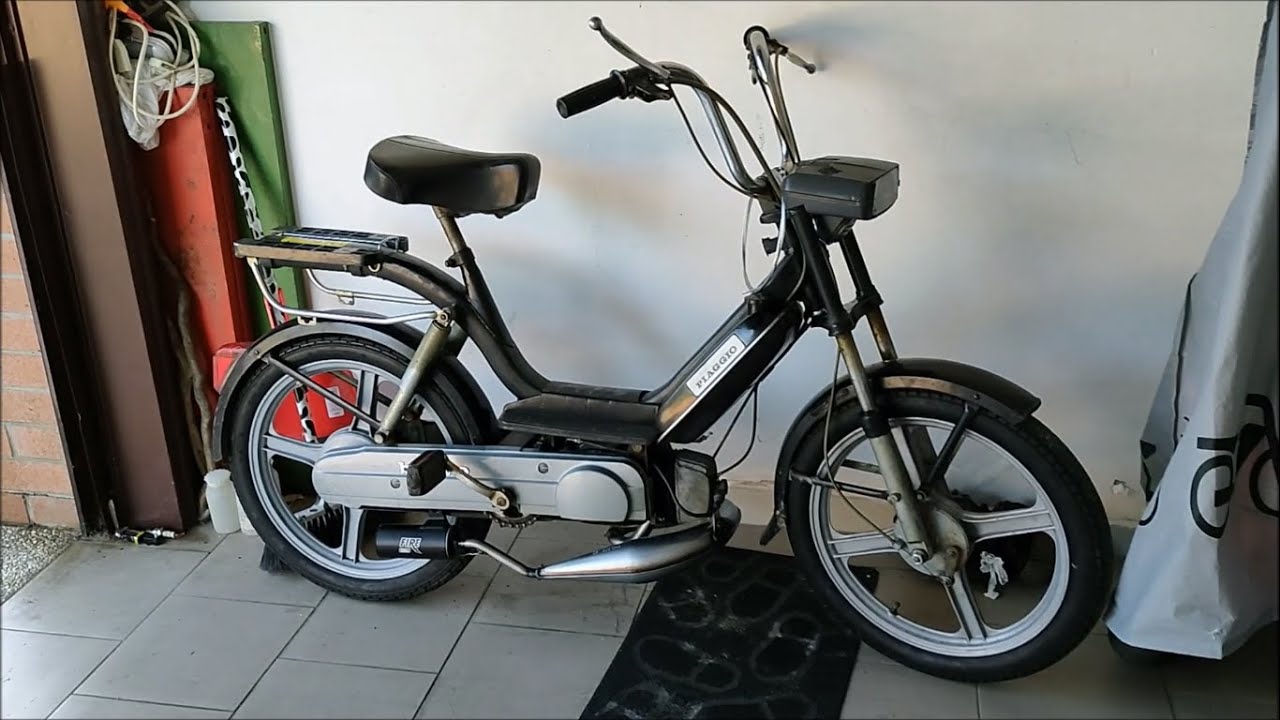 PIAGGIO BRAVO 65cc - Montaggio motore 65 DR, 13-13, Giannelli Fire, filtro Malossi e cinghia Parte 5
