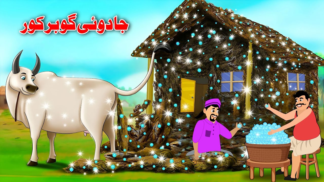 Magical Dung House | Pashto Cartoon Story | Khan Cartoon New Pashto Kahani 2025