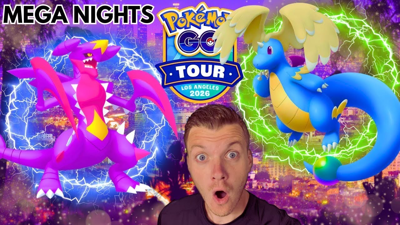 🔥MEGA DRAGONITE IS HERE - LA KALOS TOUR!🌴 Pokémon GO Live!🔴