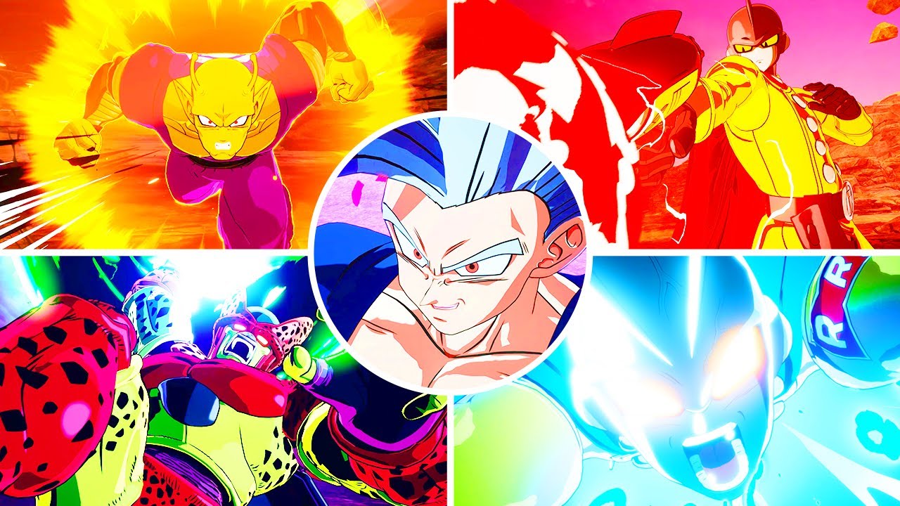 ALL DLC 1 CHARACTERS AND TRANSFORMATIONS! (Dragon Ball Sparking Zero)