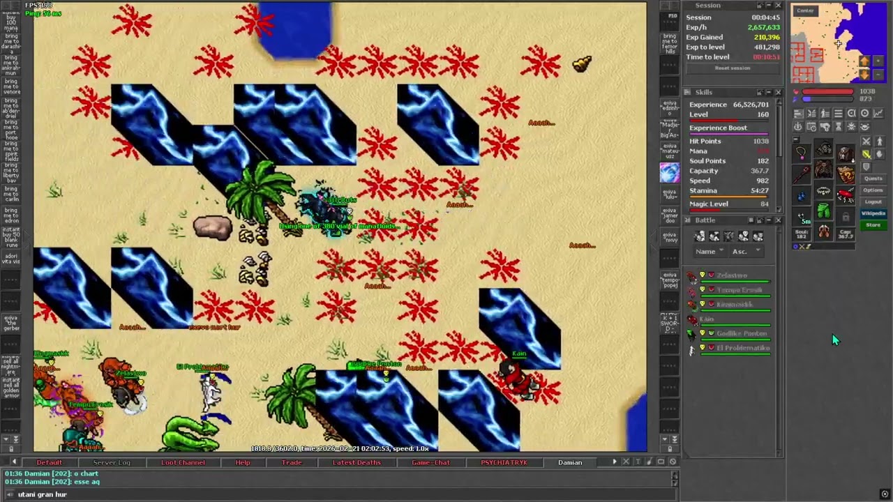 MASSACRE NA OPEN! WAR PSYCHYATRIK VS EAGLES (KASTERIA TIBIA 8.0)