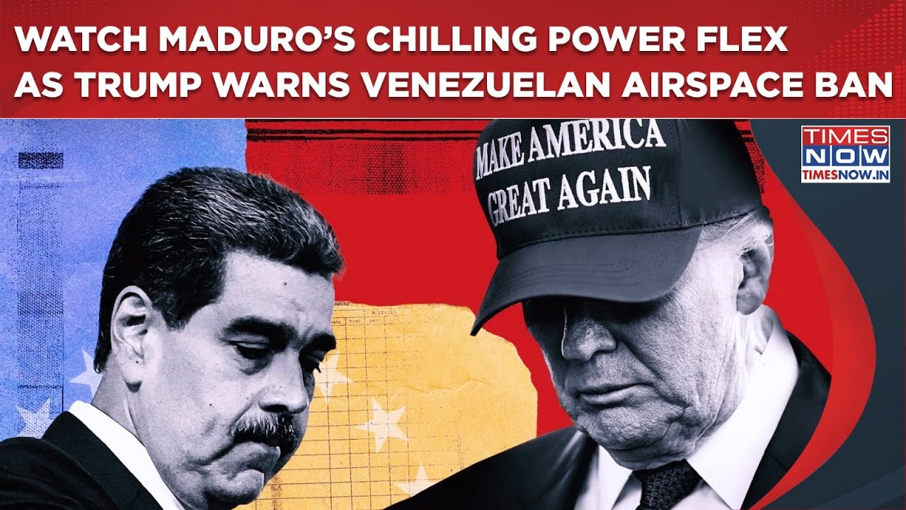 Maduro Hits Back At Trump’s ‘Colonialist Threat’ After US Prez Warns Of Closing Venezuela Airspace