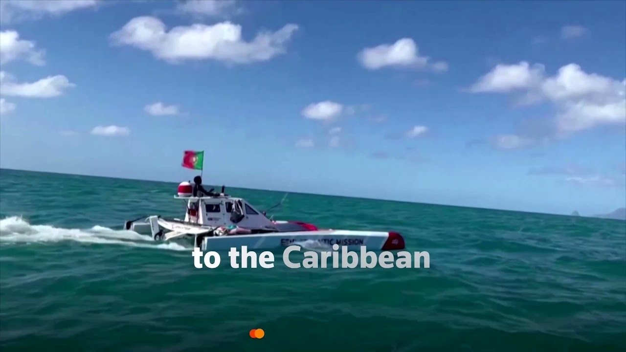 Portuguese kitesurfer crosses the Atlantic