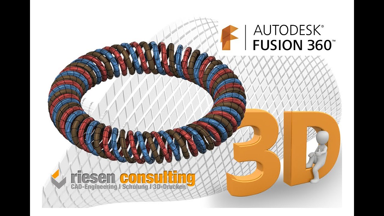 Autodesk Fusion 360 Ring Schmuck Design - CAD Deutsch Schulung Training Tutorial