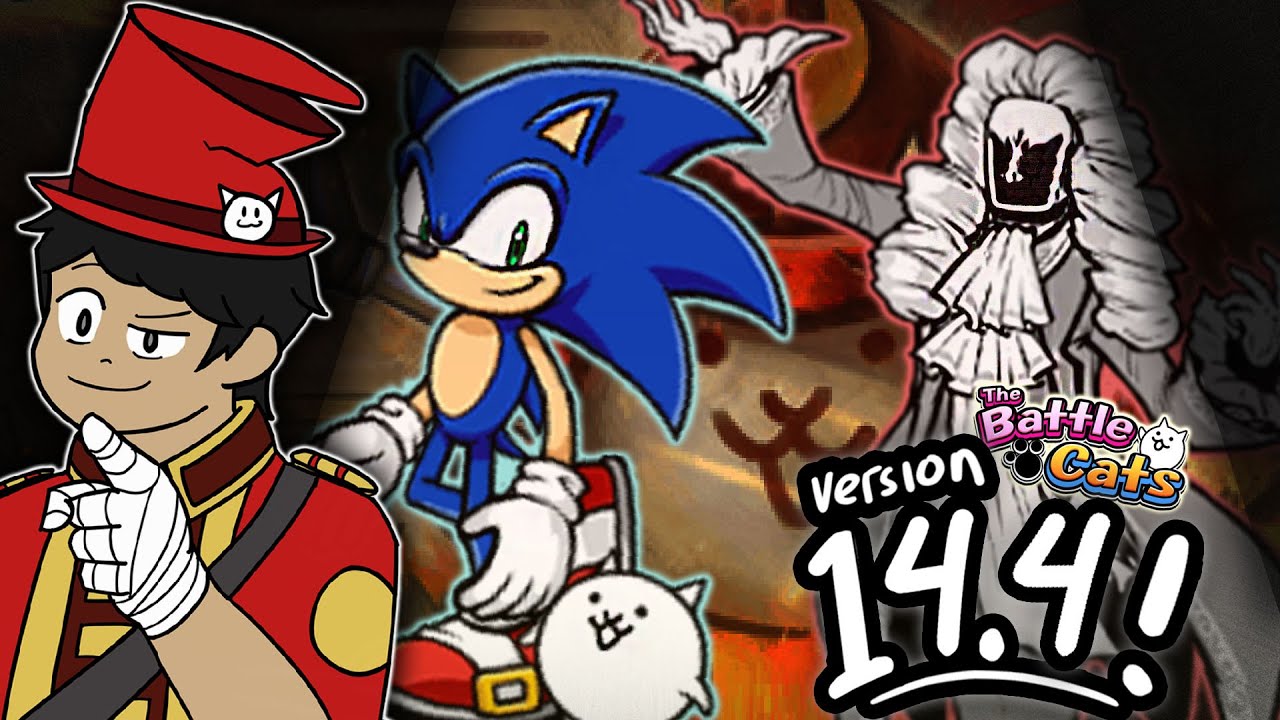 Lets Discuss Battle Cats Update 14.4! Sonic, Mewton, and Unification!