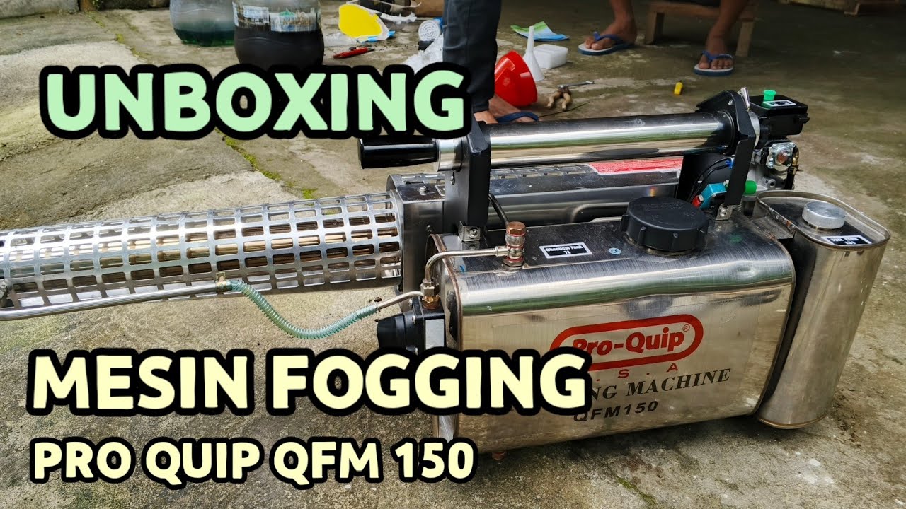 Unboxing Mesin Fogging Nyamuk Pro Quip