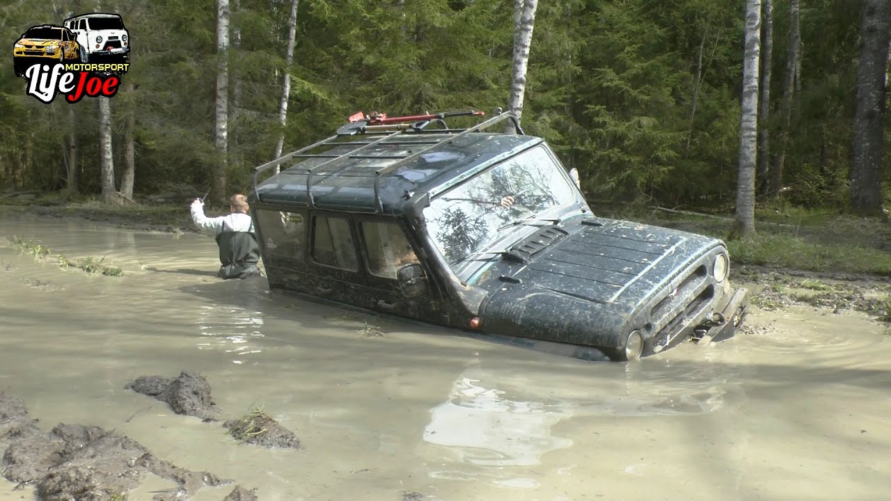 off road в пять авто УАЗ и Субару. Решили пожестить на газопроводе, но нужно еще доехать. Часть 1