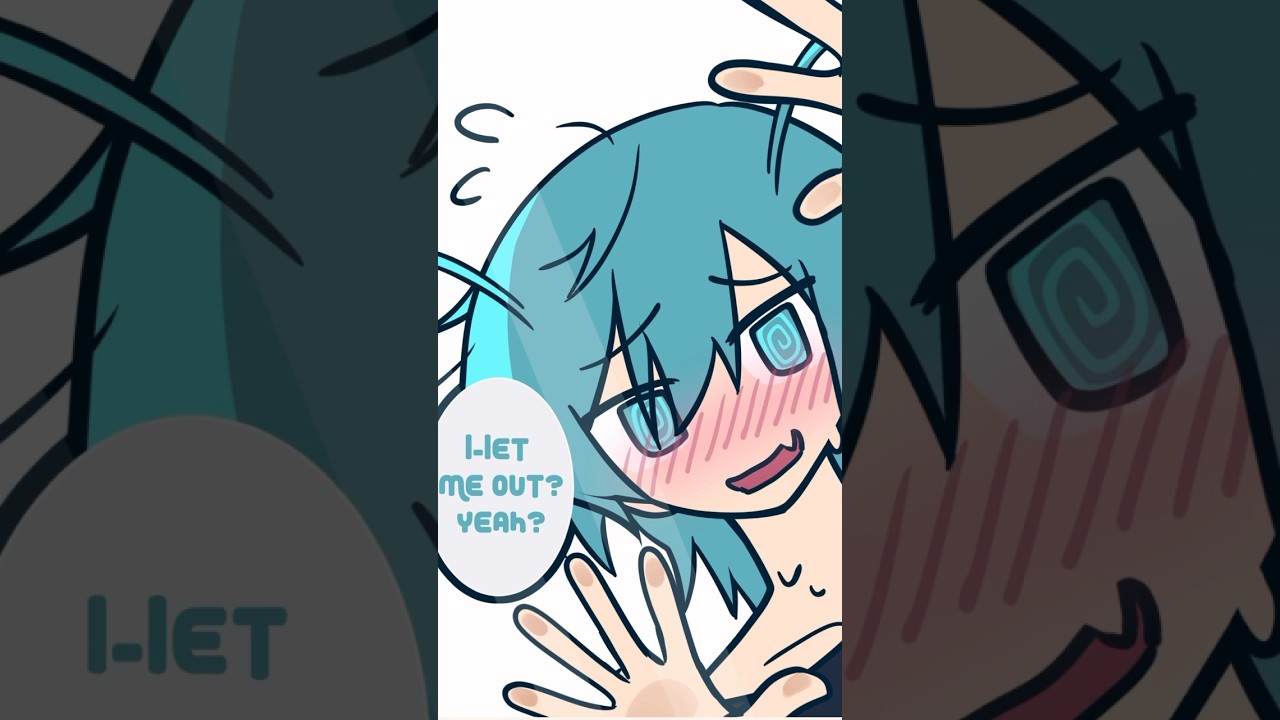 will you help the alien boy? 👾🩵 #vtuber #cutevtuber #vtuberart