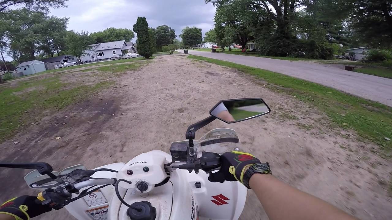 DG Performance RCM II vs. Stock Exhaust | Suzuki LTZ 250 | 1080p