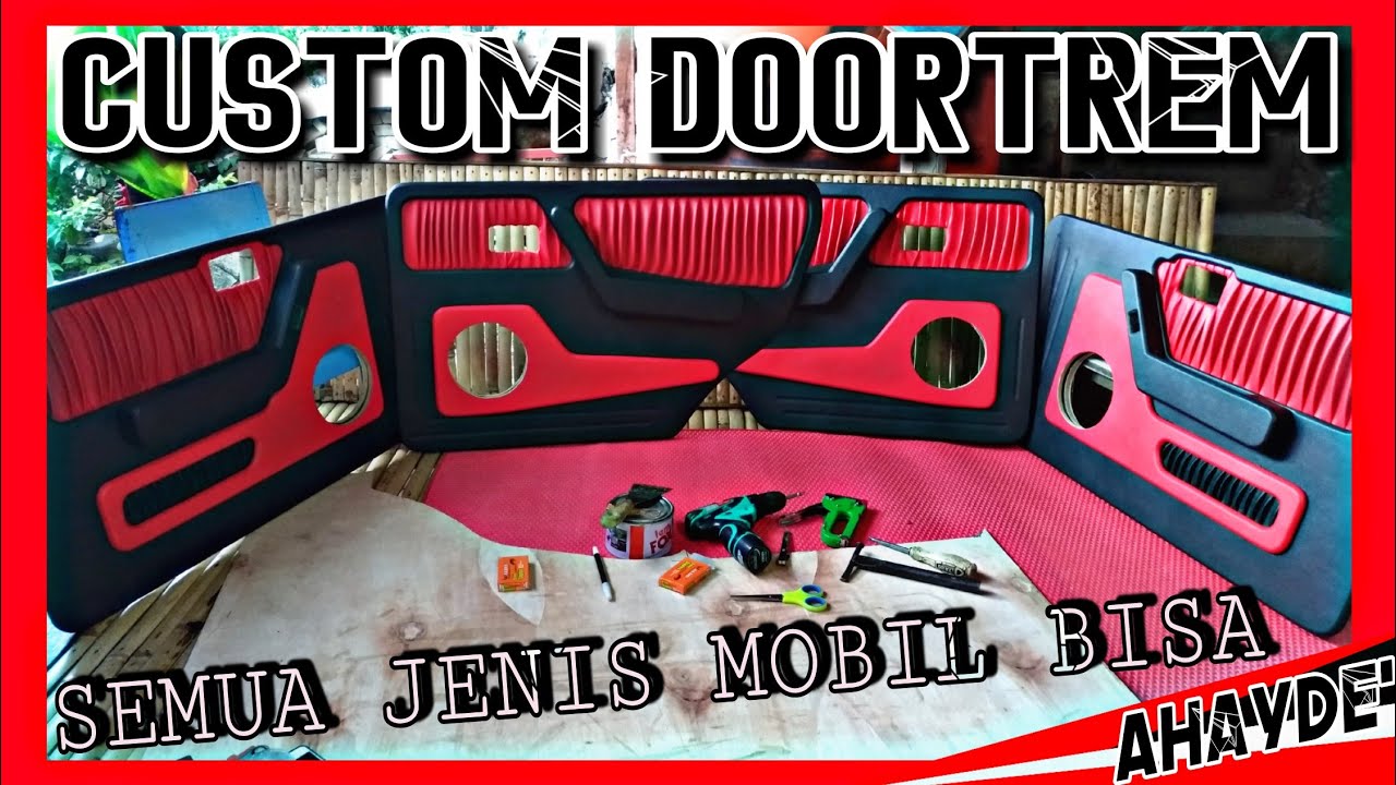 DOORTRIM CUSTOM PINTU MOBIL KIJANG SUPER, AMAZING DAN ELEGAN, PROSES PEMBUATANNYA