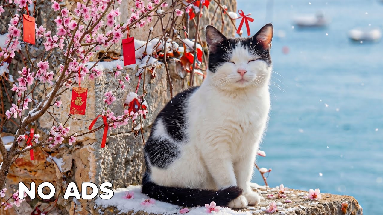 12 часов музыки для глубокого сна кошки 🐈 Снятие стресса 💤 Исцеление стресса у кошек Успокаивающее