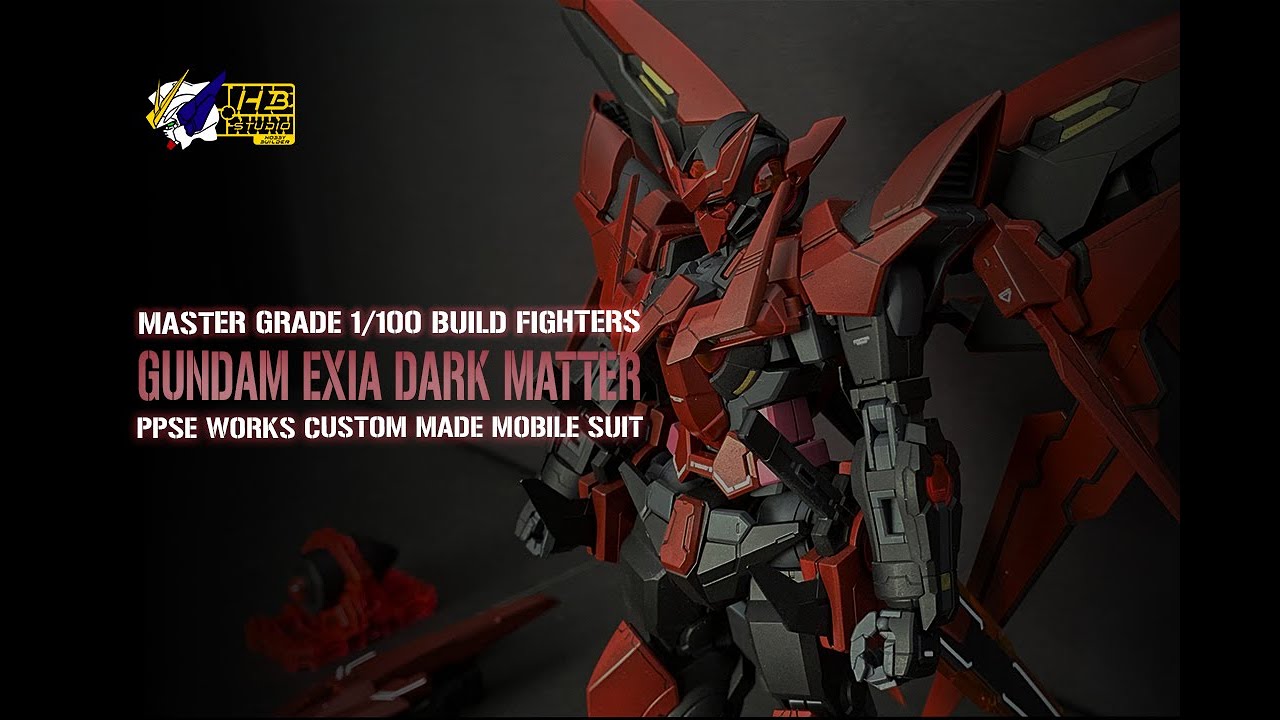 Gunpla Custom Build | MG Gundam Exia Dark Matter | Model Kit | MGガンダムエクシア ダークマター