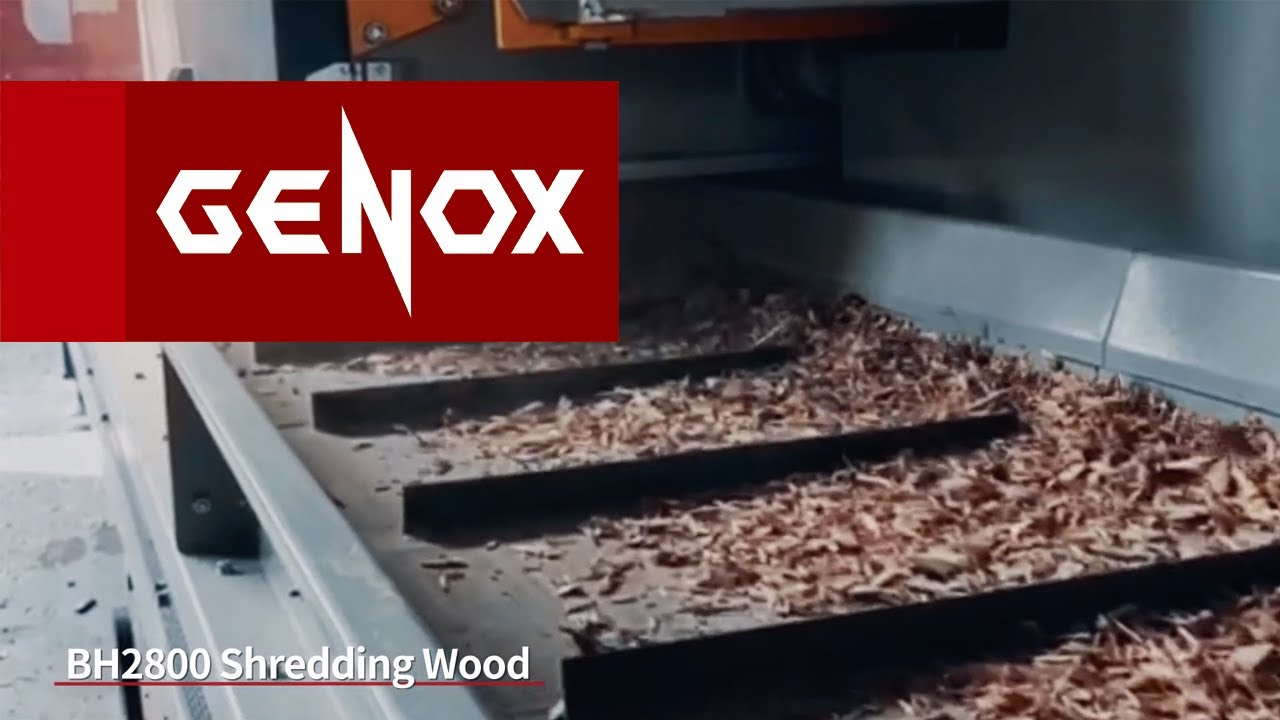 Wood Shredder Machine | Waste Wood Recycling | Shredder Manufacturer - Genox Recycling Tech